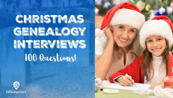 BillionGraves, Christmas, interview, FamilySearch, BillionGraves