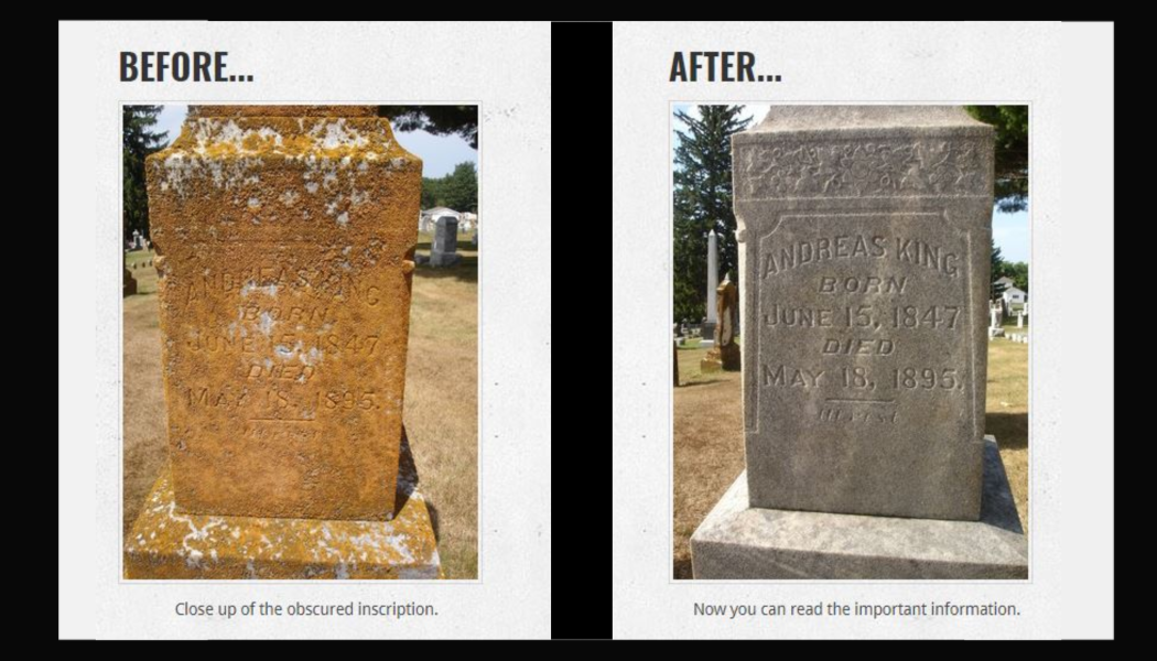 Gravestone Cleaning Kit - Small - BillionGraves Blog