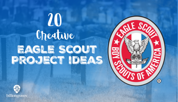BillionGraves, Eagle Scout, Eagle Scout Project, Eagle Scout Project ideas, gravestones, cemetery, cemetery