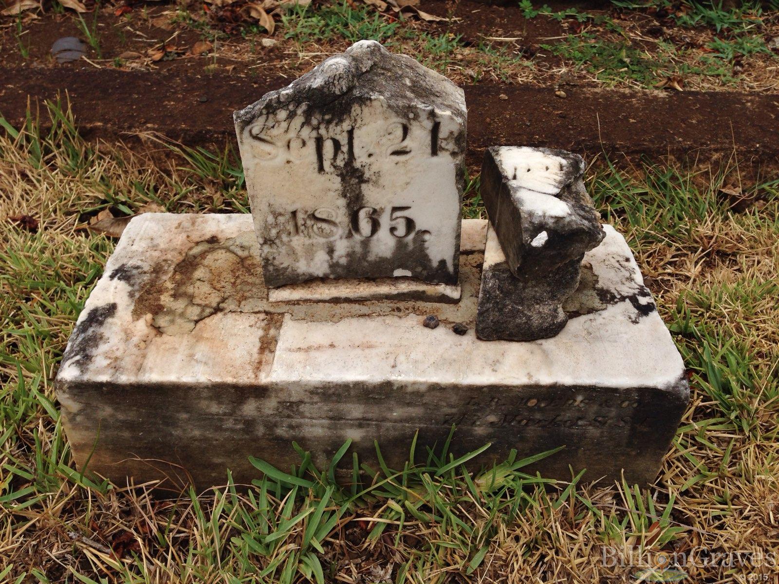 BillionGraves, gravestone, grave, damaged gravestones, cemetery, family history, ancestors, community service project, JustServe, BillionGraves app, ivy, plant growth, JustServe, marble grave