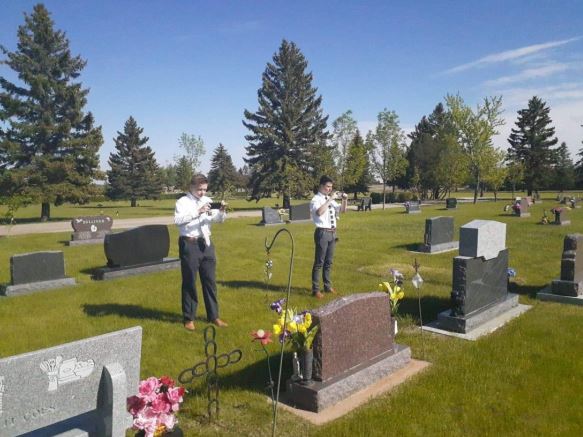 BillionGraves, missionaries, Church of Jesus Christ of Latter-day Saints, LDS, Mormon, mission, North Dakota Bismark, Bismarck, ND, cemetery, gravestone, photos, GPS, BillionGraves, genealogy, ancestors, family history, LDS missionaries, Church of Jesus Christ, document gravestones