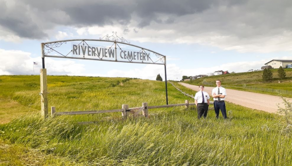 Riverview Cemetery, BillionGraves, missionaries, Church of Jesus Christ of Latter-day Saints, LDS, Mormon, mission, North Dakota Bismark, Bismarck, ND, cemetery, gravestone, photos, GPS, BillionGraves, genealogy, ancestors, family history, service