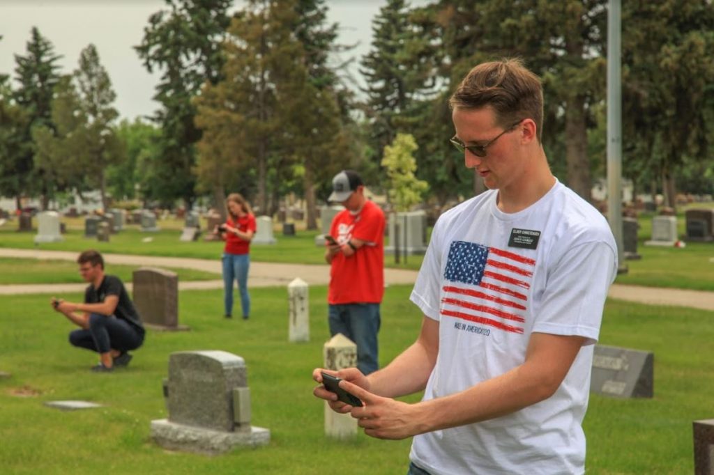 BillionGraves, missionaries, Church of Jesus Christ of Latter-day Saints, LDS, Mormon, mission, North Dakota Bismark, Bismarck, ND, cemetery, gravestone, photos, GPS, BillionGraves, genealogy, ancestors, family history, service,