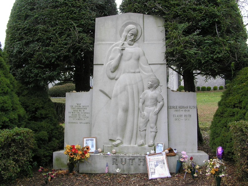 Babe Ruth, baseball, BillionGraves, labor day, occupation, skilled labor, work, gravestones, grave, tomb, tombstone, genealogy, ancestors, family history, graveyard, burial, genealogy, BillionGraves, cemetery, baseball hall of fame