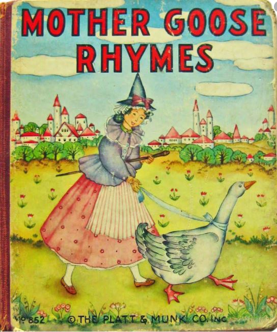 Mother Goose Rhymes; BillionGraves, cemetery, genealogy, ancestor, family history, skull, cross bones, gravesite, skull and bones, winged skull, gravestone symbols, history, New England, cemetery symbols