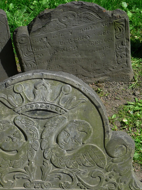 BillionGraves, cemetery, genealogy, ancestor, family history, skull, cross bones, gravesite, skull and bones, winged skull, gravestone symbols, history, crown, angel, New England, cemetery symbols