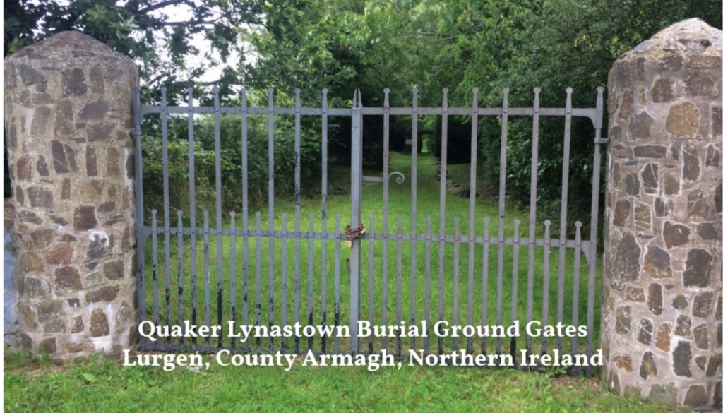 BillionGraves, cemetery, genealogy, family history, ancestors, ancestry, gravestone, grave, gravesite, headstone, Ireland, Quaker, Quaker lynastown burial ground, lurgen, northern ireland, county armagh, burial ground, family tree, GPS,