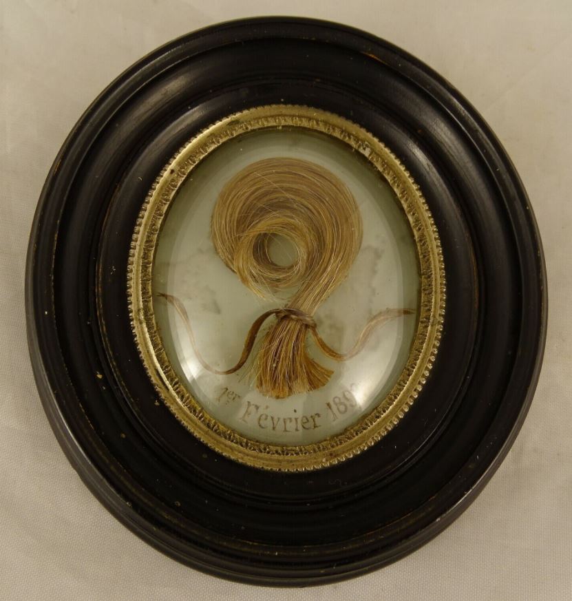 BillionGraves, cemetery, graves, superstitions, customs, funeral customs, funeral superstitions, graves, graveyard, headstone, ancestor, gravestone, family, family history, historical preservation, GPS, cemetery photography, cemetery mapping, BillionGraves, BG, BG+, tradition, hair, lock, locket, hair jewelry