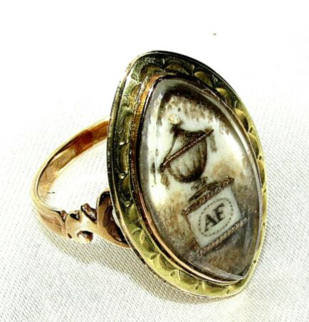 BillionGraves, mobile app, gravestones, take photos of gravestones, cemetery, cemetery history, genealogy, ancestors, family history, BillionGraves, volunteers, volunteering, community service, Victorian funerals, Victorian cemetery traditions, mourning ring, mourning jewelry, ring