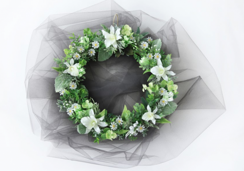 BillionGraves, home, house, family history, genealogy, victorian home, Victorian era, funeral, preparing Victorian homes, cemetery, grave, gravesite, cemetery, BillionGraves, mourning wreath