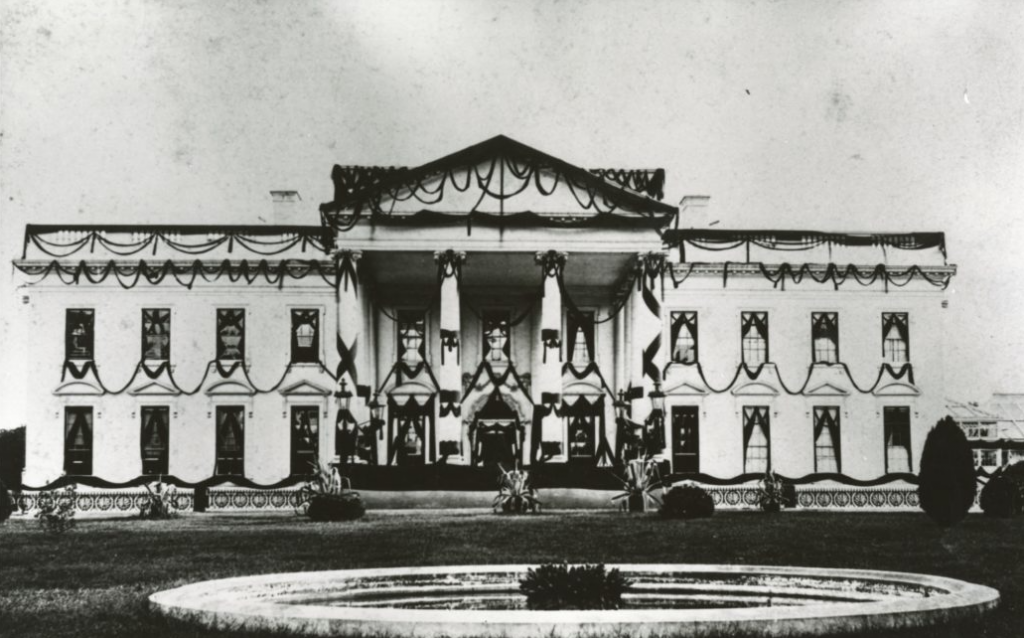 president james a. Garfield, BillionGraves, home, house, family history, genealogy, victorian home, Victorian era, funeral, preparing Victorian homes, cemetery, grave, gravesite, cemetery, BillionGraves, black crepe