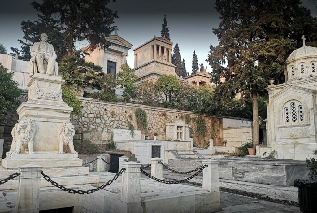 BillionGraves, cemetery, beautiful, grave, gravesite, genealogy, family history, ancestors, GPS, BillionGraves, photos of gravestones, beautiful cemeteries, beautiful cemetery, Athens, Greece
