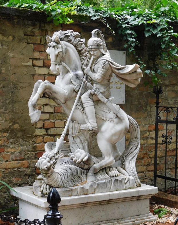 kerepesi cemetery, st. george, dragon, BillionGraves, cemetery, beautiful, grave, gravesite, genealogy, family history, ancestors, GPS, BillionGraves, photos of gravestones, beautiful cemeteries, beautiful cemetery,
