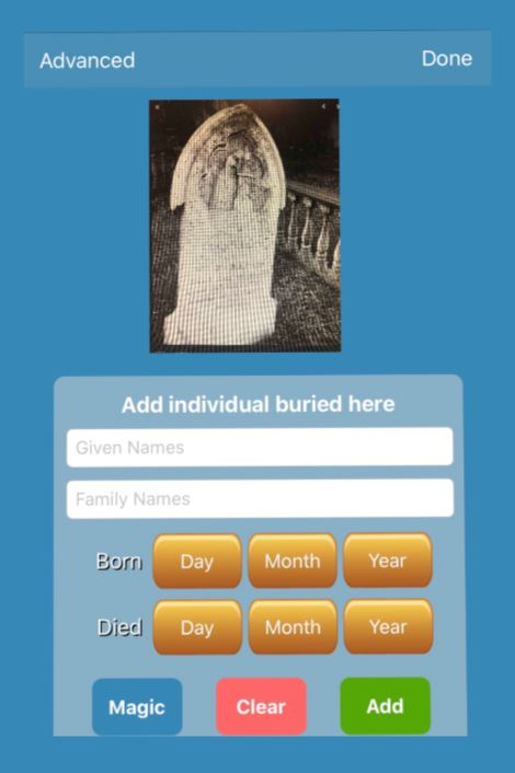 billionGraves, GPS, transcribe