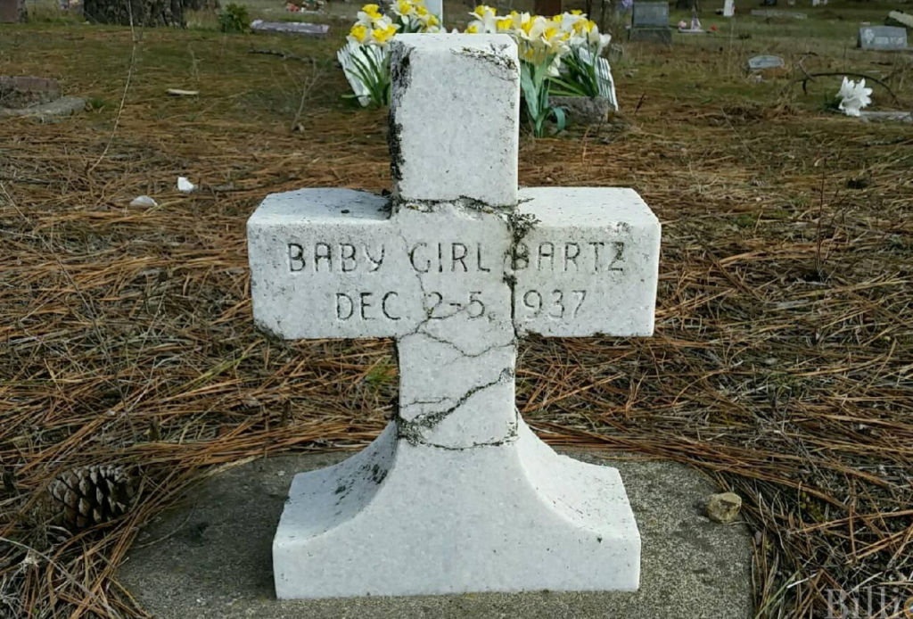 BillionGraves, baby, infant, gravestone, lamb, grave, cemetery, GPS, mobile app, mobile phone, GPS cemetery data, grave, gravestone, ancestors, genealogy, family history, cross, Catholic