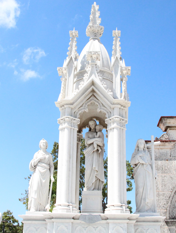 BillionGraves, BG, BG+, mobile app, volunteer, take photos of gravestones, colon cemetery, El Cementerio de Cristóbal Colón, cemetery, grave, gravestone, ancestors, ancestry, family history, mary, cross, jesus, catholic