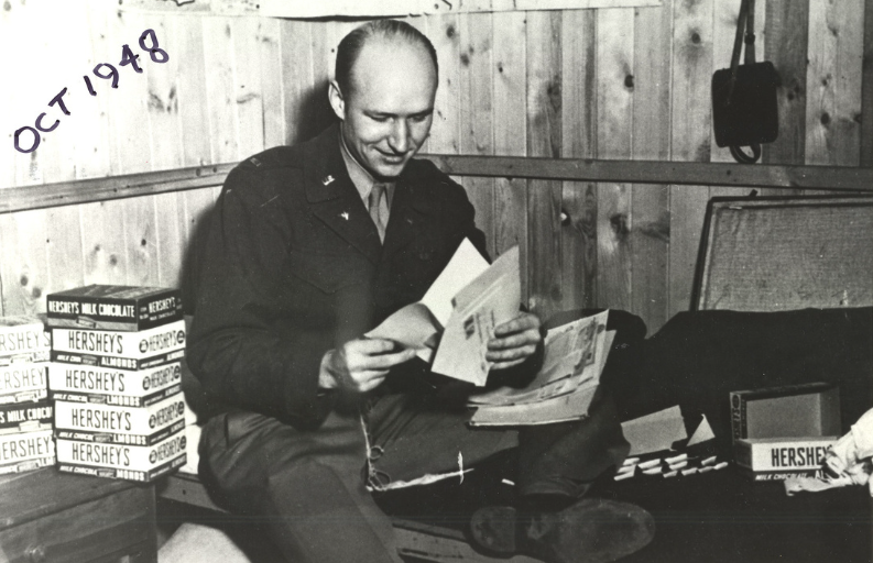Halvorsen, Candy Bomber, BillionGraves, cemetery, gravestone, pilot, airforce, US, GPS, ancestry, family history, ancestors, service, Berlin, Germany, WWII, Berlin airlift, BG, candy bombers, graves. letters, hershey's chocolate, Hershey's