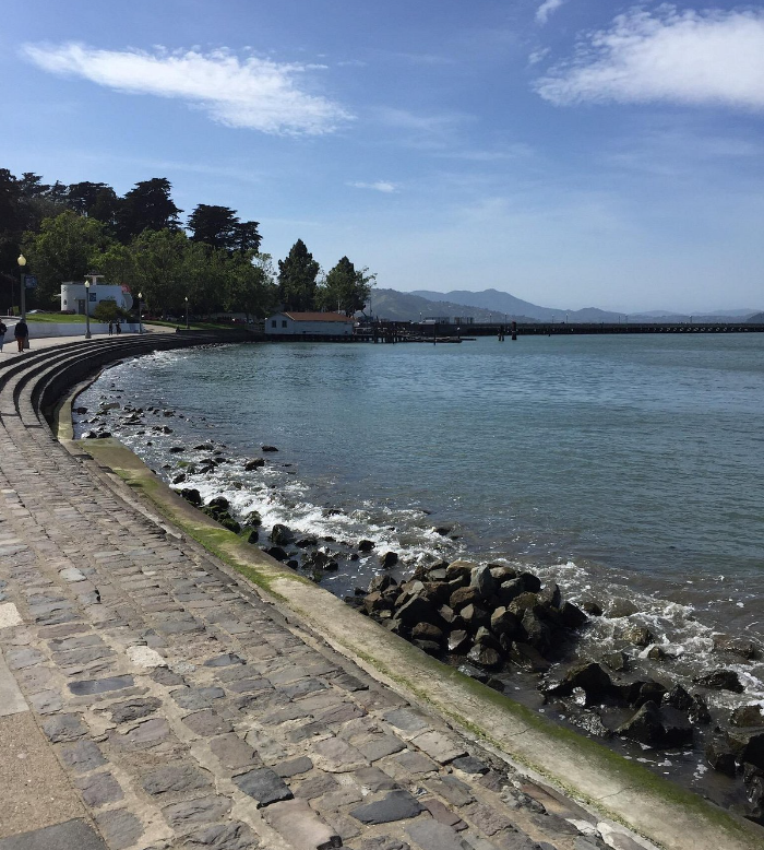 Aquatic Park, Sea Wall, beach, BillionGraves, gravestone, ancestors, cemetery, genealogy, San Francisco, tombstone, headstone, GPS, genealogy, BillionGraves, cemetery gate