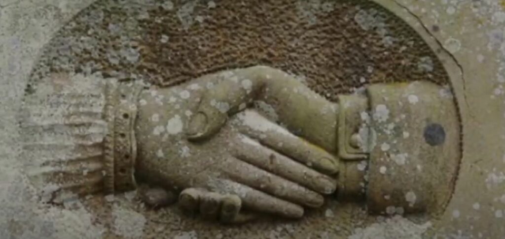 BillionGraves, hand, finger, pointing, gravestone symbols, gravestone symbolism, GPS, app, mobile app, community service, genealogy, ancestory, ancestry, heritage, cemetery, gravestones, gravestone, grave, genealogy, family history, historic preservation, JustServe, handshake