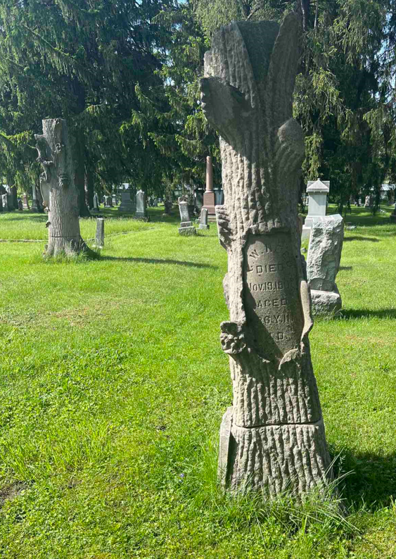 BillionGraves, Woodmen of the World, Treestones, tree gravestones, grave, gravestones, cemetery, family history, genealogy, ancestors, Woodmen of America, BillionGraves app, volunteer