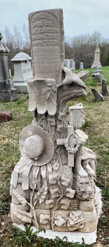 hat, dove, cross, laurel wreath, boots, BillionGraves, Woodmen of the World, Treestones, tree gravestones, grave, gravestones, cemetery, family history, genealogy, ancestors, Woodmen of America, BillionGraves app, volunteer, gravestone symbols