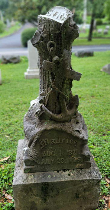 cross, anchor, fern, rope, BillionGraves, Woodmen of the World, Treestones, tree gravestones, grave, gravestones, cemetery, family history, genealogy, ancestors, Woodmen of America, BillionGraves app, volunteer, gravestone symbols