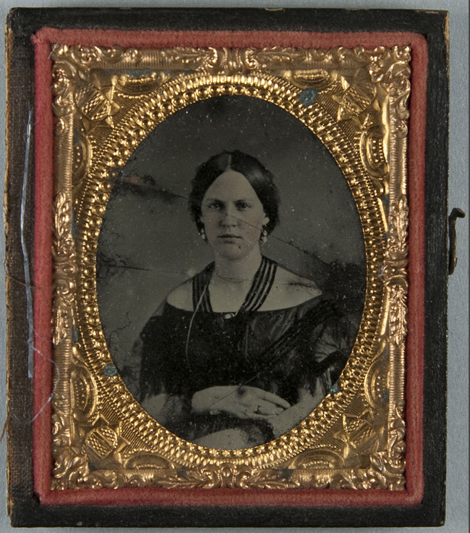 BillionGraves, cemetery, family history, ancestors, ancestry. BG, BG+, research, genealogy, family, graves, gravestones, headstones, photos, family photos, BillionGraves, old family photos,, woman, ambrotype, glass