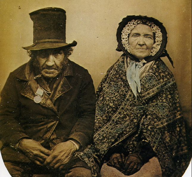 couple, old, top hat, bonnet, BillionGraves, cemetery, family history, ancestors, ancestry. BG, BG+, research, genealogy, family, graves, gravestones, headstones, photos, family photos, BillionGraves, old family photos,