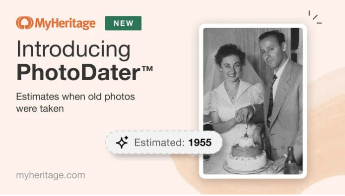 MyHeritage, PhotoDater, announcement, BillionGraves, genealogy, family history, old family photos