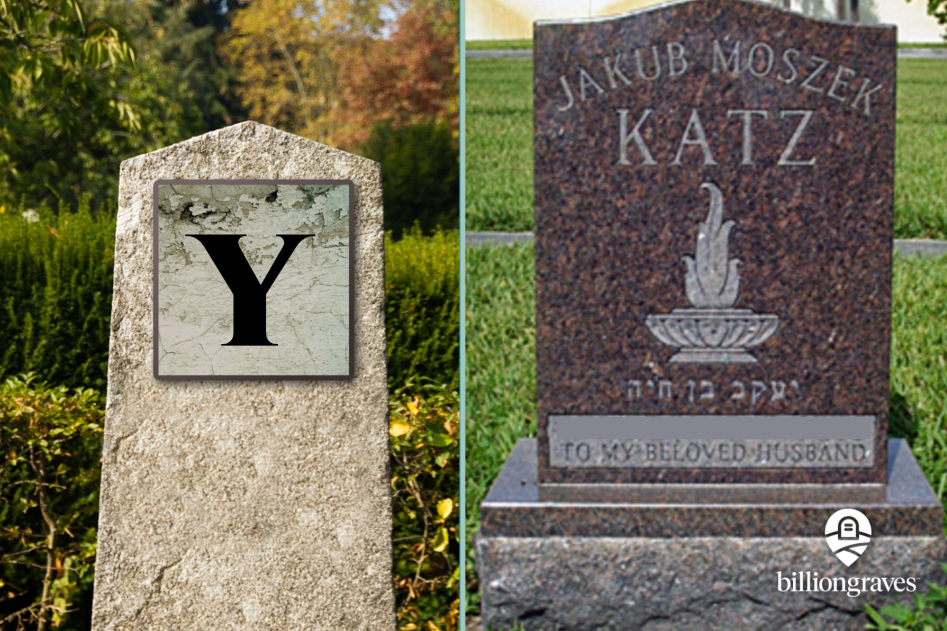 yahrtzeit, gravestone symbols from A - Z, billiongraves, BG, BG+, FamilySearch, family history, genealogy, graves, grave, cemetery, gravestone symbols, photos, gravestone photos, tombstone, headstone, GPS, ancestor, candle, jewish