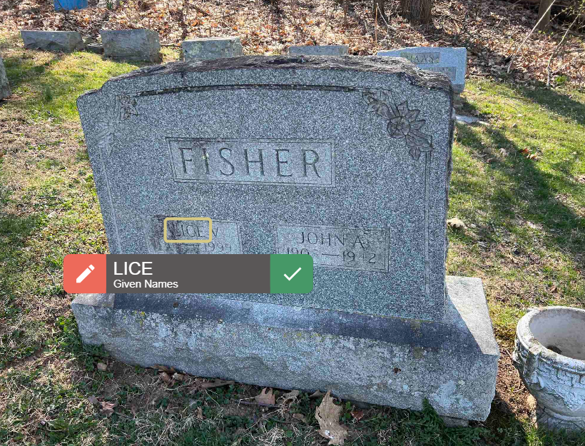BillionGraves, AI, transcriptions, BG, GPS, photos, cemetery, genealogy, family history, artificial intelligence, machine learning, trancribe, ancestors, grave