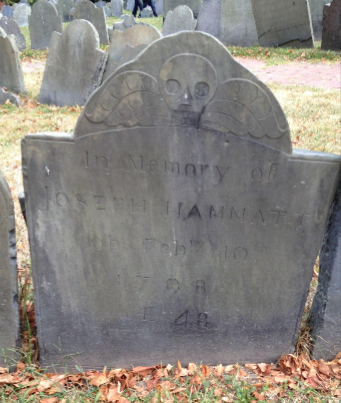 BillionGraves, gravestone symbols, cemetery symbols, American Revolution, American Revolutionary War, winged skull
