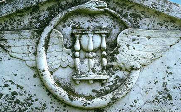 BillionGraves, gravestone symbols, cemetery symbols, American Revolution, American Revolutionary War, winged skull, hourglass, family history