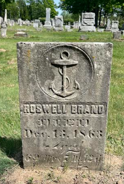BillionGraves, gravestone symbols, cemetery symbols, American Revolution, American Revolutionary War,  genealogy, anchor