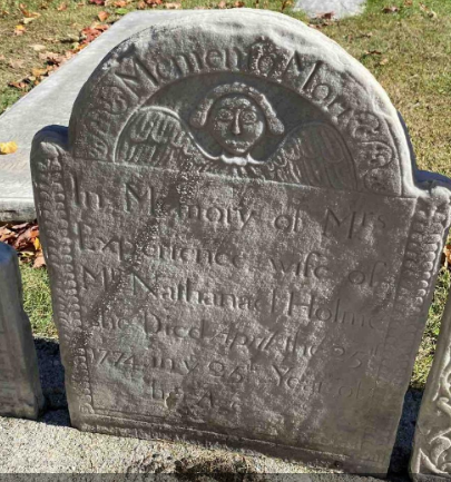 BillionGraves, app, mobile app, GPS, angel, colonial America, Zerubbabel Collins, gravestone carver, angels, colonial gravestones, gravestone symbols, Colonial America cemetery, family history, ancestors, genealogy