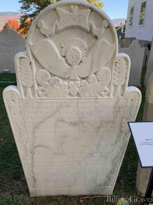 BillionGraves, app, mobile app, GPS, angel, colonial America, Zerubbabel Collins, gravestone carver, angels, colonial gravestones, gravestone symbols, Colonial America cemetery, family history, ancestors, genealogy