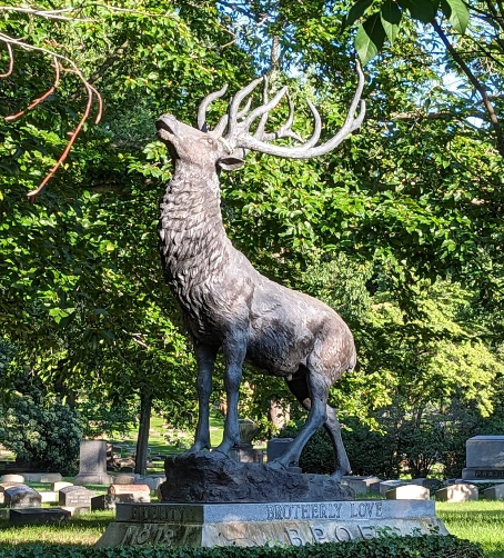 BillionGraves, BG, mobile app, gravestones, Cemetery, Lake View Cemetery, Cleveland, Ohio, family history, genealogy, family, Elk, Elk's club