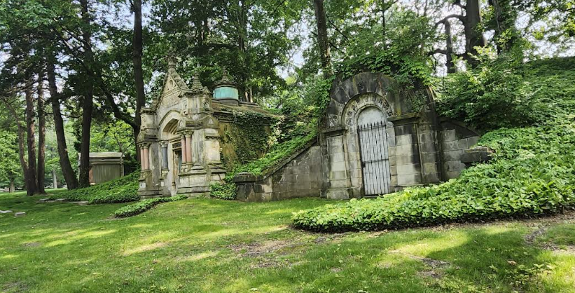 BillionGraves, BG, mobile app, gravestones, Cemetery, Lake View Cemetery, Cleveland, Ohio, family history, genealogy, family, mausoleum