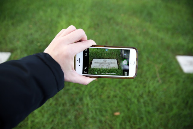 10 Steps; group cemetery event, cemetery event, BillionGraves, BG, GPS, mobile app, volunteer, community service, cemetery, graves, graveyard, family history, genealogy, BillionGraves, phone, hand