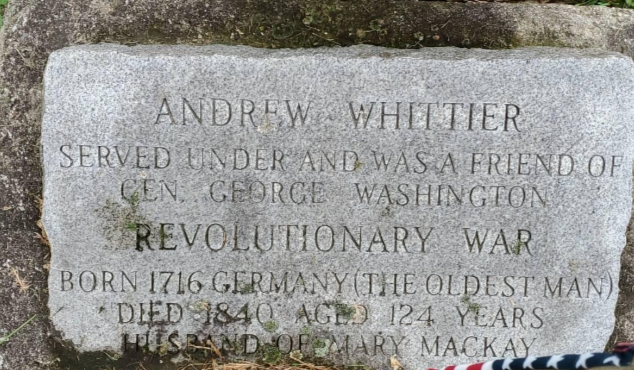 Cemetery Intelligence, BillionGraves, gravestone, Andrew Whittier, american revolution, cemetery