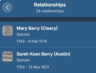 Cemetery Intelligence, BillionGraves, american revolution, relationships, John Barry