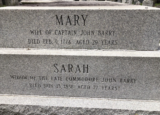 Cemetery Intelligence, BillionGraves, american revolution, relationships, John Barry, US Navy