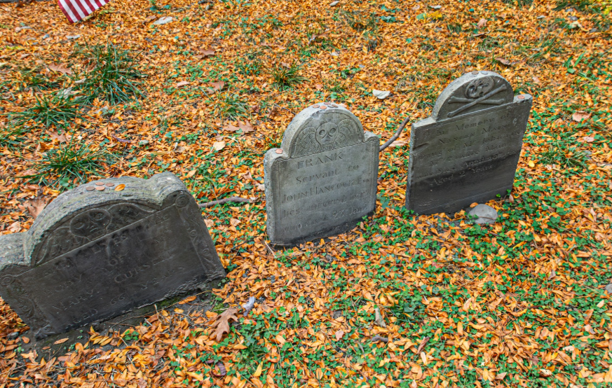 billiongraves, family history, gps, american revolution, USA250, cemetery, gravestones, 1776, autumn, color tour, fall foliage, granary burial ground, boston, massachusetts, samuel adams, john hancock, robert treat paine