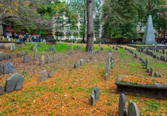billiongraves, family history, gps, american revolution, USA250, cemetery, gravestones, 1776, autumn, color tour, fall foliage, granary burial ground, boston, massachusetts, samuel adams, john hancock, robert treat paine