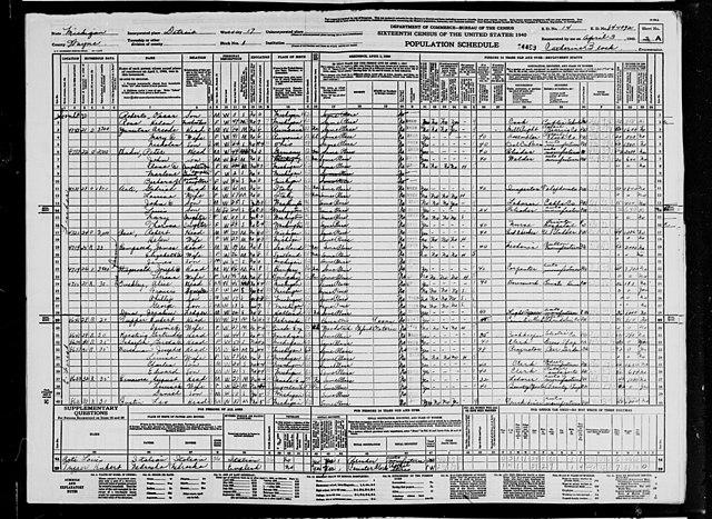 census record